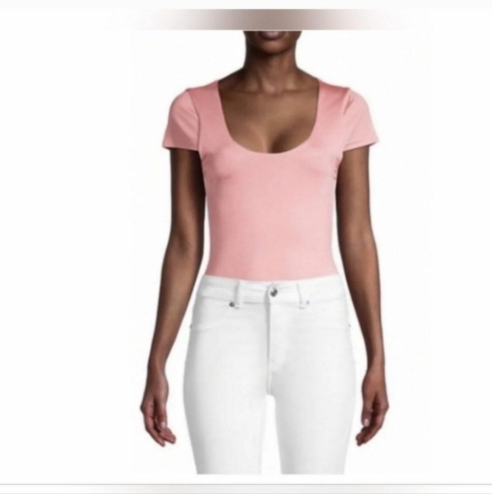 Alice + Olivia Jenara Cap Sleeve Bodysuit Size Small NWT - Picture 9 of 13